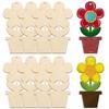 Artesanato de Madeira Transfronteiriço Decorações de Páscoa Ovo DIY Embrião Branco Peça de Madeira para Grafite Pintado por Crianças Pequeno Pingente