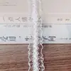 Fita Elástica de Seda de Peixe Colorida Elástica de 1,5cm Acessórios para Vestuário Fita Ondulada Renda Decorativa Material de Gola