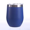 Taza de Huevo de Acero Inoxidable de 12 oz, Vaso para Café de Cáscara de Huevo DIY con Logo Personalizado, Copa de Vino Tinto, Aislamiento Térmico