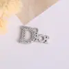 Comercio exterior nuevo aleación diamante joyería accesorios elfo mariposa collar colgante pulsera colgante cuentas en stock venta al por mayor