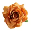 Cabezas de Flores Artificiales Simuladas de Rosa para Fondo de Pared de Flores, Materiales para Corona de Bricolaje, Ramo, Flores Artificiales para Decoración del Hogar