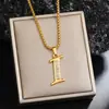 Nuevos Collares con Letras Inglesas Incrustadas de 26 Diamantes para Hombres, Joyería Popular Creativa Incrustada de Diamantes Europea y Americana, Accesorios de Colgantes DIY para Mujeres