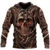 Moletom com Capuz Casual Masculino Novo Padrão Animal Retro Impressão 3D Venda Direta da Fábrica Suprimento para Comércio Exterior