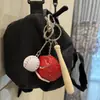 Llavero Colgante Mini Béisbol Transfronterizo Accesorios Deportivos Casuales Softbol Béisbol Pequeños Accesorios Fabricante de Manualidades