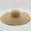 Sombrero de sol de paja para mujer 2026 nuevo sombrero de sol de verano para la playa con ala ancha y protección UV