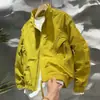2026 Moda Nueva Tendencia Simple Ropa de Trabajo Cuello Alto Chaqueta Marca de Moda Holgada Versátil Bolsillo con Cremallera Abrigo Casual