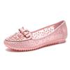 Zapatos de Mamá 2024 Verano Nuevo Estilo Coreano Moda Zapatos tipo gorro para Mujeres Embarazadas Suela Suave Casual Transpirables Zapatos Individuales para Mujeres