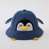 Chapéu de Bebê Estilo Fino Primavera e Outono Bonito Proteção Solar Chapéu de Pescador para Meninos e Meninas Bonito à Prova de Vento Viagem Chapéu Bucket de Verão