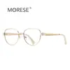Gafas Originales Anti-Luz Azul 3173 Las Más Vendidas de Sudamérica Gafas de Marco Dorado Color Caramelo Esenciales para Mujer Gafas Planas