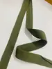 Tira de cinta de espiga de color de 2 cm para atar tira de cinta ancha cinta tejida de algodón tira de cinta de ribete de tejido cinta tejida de color natural