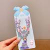 Nuevo collar de alta gama para niños, joyería, traje de arenas movedizas, princesa, colgante acrílico, pulsera de cuentas de colores, accesorios