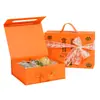 Caja de Regalo Spot Maletín de Cuero Caja de Empaque Caja de Regalo Elegante Caja de Regalo Souvenir Caja de Empaque para Frutas Impresión de Logo