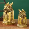 Adornos al por mayor Seiko Shigangang para el hogar y la oficina, Piedra Tai Sui, Bolsa Tai Sui Bagua, Adornos de oficina, Artesanías