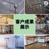Bloque de Montaje de Eje Óptico Aleación de Aluminio Tipo Brida Redonda Conector de Barra Óptica Base Estante de Almacenamiento Base Soporte de Eje Guía