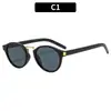 Gafas de sol retro estilo Y2K de moda para influencers, Gafas de sol simples y a la moda con protección solar para mujer, Moda transfronteriza