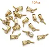 10 PIEZAS pasador de ojo de tornillo clavo barril medio diamante pasador de cuenta barril de pinza pulsera collar fabricación de joyas