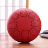 Instrumento de Percussão Orff Tambor Etéreo 6 Polegadas 8 Tons Tambor de Chuva Tambor de Língua de Aço Curativo Sino de Percussão