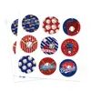 Hk129-T Pegatinas Redondas Decorativas de Béisbol, Sellos Adhesivos para Sobres de Tarjetas de Felicitación, Pegatinas Decorativas de Pelota Deportiva