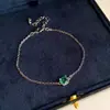Luz do arco-íris no pulso~Pulseira borboleta de zircônia retrô de luxo leve, pulseira de design exclusivo, requintada e versátil, joia de mão elegante