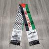Cachecol Clássico Item Quente de Venda Transfronteiriça Cachecol de Fã de Futebol da Copa do Mundo Cachecol de Pescoço Masculino Cachecol de Pescoço Estampado com Bandeira Venda por Atacado em Estoque