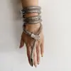 Colar de Cobra Exagerado Europeu e Americano Personalidade Punk Estilo Hip-hop Colar Tendência Cool Foto de Rua Micro-incrustado Colar Longo
