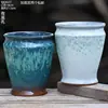 Maceta Creativa de Cerámica para Suculentas de Balcón Hogareño, Maceta Grande de Arcilla para Pothos, Orquídea, Planta Verde, Maceta de Diámetro Grande