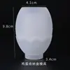 Molde de Silicone para Caixa de Armazenamento DIY de Resina de Cristal com Tema Papoula, Caixa para Joias, Caixa de Armazenamento de Ovos, Molde de Silicone para Enfeites