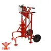 Taladro de Rápido Perforado de Dos Tiempos con Ruedas Empujado a Mano de 68cc para una Persona Taladro para Plantación de Árboles Hy-Gd680-Hf2-884