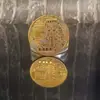 Moneda de oro estadounidense Bitcoin Moneda conmemorativa de Bitcoin bit B moneda extranjera moneda virtual venderá productos transfronterizos