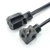 Los fabricantes suministran cable de alimentación de tres clavijas estándar americano, cable de enchufe para chasis de computadora de cobre puro, enchufe industrial