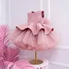 Vestido Brillante de Comercio Exterior para Cumpleaños, Vestido de Princesa para Niñas, Vestido de Dama de Honor para Bodas, Vestido para Actuación de Piano de Niñas, Vestido de Año Nuevo