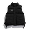 Colete de Algodão com Gola Alta Estilo Workwear Retrô Japonês para Homem, Colete Jaqueta Sem Mangas Espesso para Outono e Inverno, Quente, Moderno, Casual