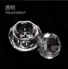 Copo de Cristal para Nail Art, Copo Espessado Octogonal Transparente para Limpeza de Pincéis, Copo para Mistura de Esmalte em Gel, Ferramenta Especial para Salões de Unhas