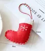 Decorações de Natal Criativas Feltro de Lã Penduráveis Decoração de Cena Pingentes para Árvore de Natal DIY para Adultos e Crianças