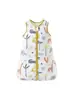 Ropa de otoño e invierno para recién nacidos de Amazon, manta anti-patadas para bebé, ropa infantil de algodón puro, saco de dormir con chaleco para bebé, transpirable