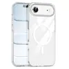 Capa Magnética para Celular Apple 17Air 16 Transparente 15Pro Cobertura Completa 14 Capa Protetora para Celular 17Pro Capa para Celular