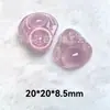 Colgante de Buda de Calcedonia Rosa Natural, Colgante Grande de Ágata Rosa Hielo Buda Maitreya Panzudo, Joyería con Colgante de Buda de Ágata