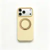 Soporte giratorio compatible con funda de silicona líquida para iPhone 18 Pro Max, funda protectora magnética Apple 17