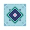 Tapete de Mesa de Mahjong Transfronteiriço Amazon Superfície de Tecido Borracha Natural Antiderrapante Tapete de Jogo de Tabuleiro Personalizado Jogo Mahjong Tapete
