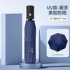 Guarda-chuva Automático, Dupla Utilização para Sol e Chuva, Guarda-chuva Feminino com Revestimento Preto de Proteção Solar, Masculino Espessado, Ampliado, Reforçado, Resistente ao Vento