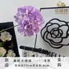 Hortênsia Grande de Haste Única Flores Artificiais Buquê Flores de Seda Flor Artificial Decoração de Salão de Cerimônia de Casamento Flor Sala de Estar Quarto Decoração Atacado