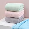 Toalla de Baño Cuadrada de Vellón Coral Extra Grande Engrosada y Fácil de Soltar Pelo Toalla de Baño Grande Toalla Envolvente Toalla de Baño Absorbente para Adultos Hombres y Mujeres Pareja
