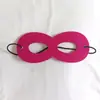Máscara de Fieltro Fiesta de Rendimiento Decoraciones Faciales Navidad Máscara de Ojo Juguete Bolsa de Fieltro Roja Hecha a Mano