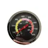 Termómetro para Barbacoa de 52 mm de Esfera, Indicador de Temperatura para Horno de Acero Inoxidable con Sonda de 4 cm para Parrilla de Barbacoa, Ahumador, Cocina