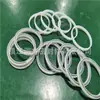 Sello de tapón blanco de PTFE, Sello de tapón translúcido de PTFE, Anillo de sellado de rebote color jade