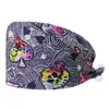 Gorra de Trabajo Transpirable de Algodón Puro, Gorro Médico tipo Cúpula, Gorro Quirúrgico, Gorra sin Visera, Turbante