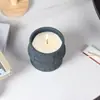 Copo de Vela com Textura de Lua Colorida de Cimento Transfronteiriço Criativo Copo de Cimento Copo de Vela de Aromaterapia Pote de Vela de Cimento Único