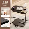 Mesa Pequeña, Mesa de Café de Altura Ajustable, Mesa Lateral para Sofá de Sala de Estar, Mesa de Noche de Dormitorio, Estante de Almacenamiento para Mesita de Noche, Mesa Lateral Mini Móvil