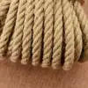 Cuerda Gruesa y Fina de Yute, Cuerda de Sisal para Marcos de Escalada de Gatos DIY, Atar, Juego de la Cuerda y Decoración de Jardinería