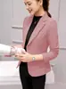 Traje Pequeño para Mujer Ropa Nueva de Otoño 2025 para Mujer Corte Entallado Traje Versátil de Manga Larga de Moda Traje Versátil de Tendencia para Mujer